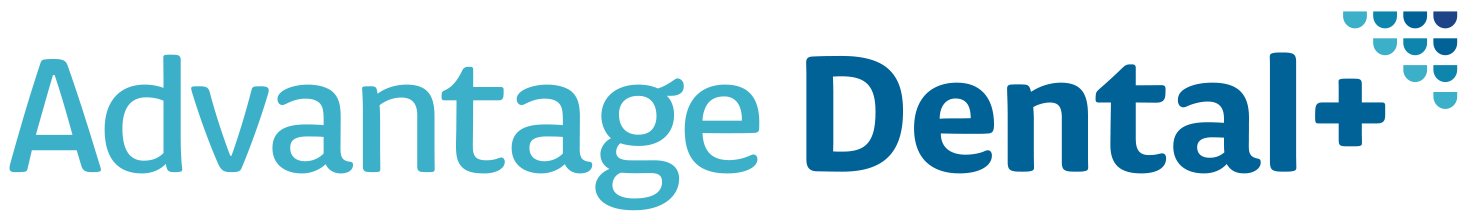 Advantage Dental+ logo.