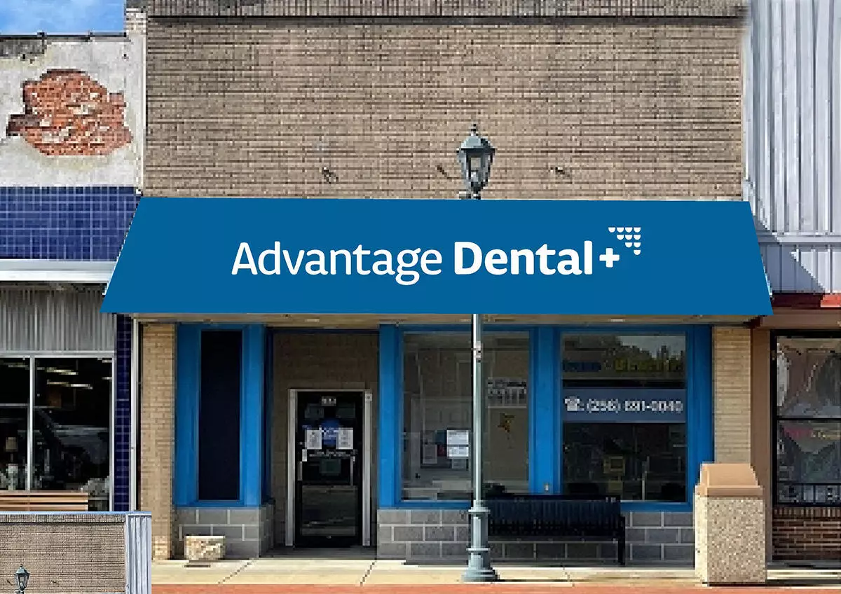 Advantage Dental+ Attalla storefront