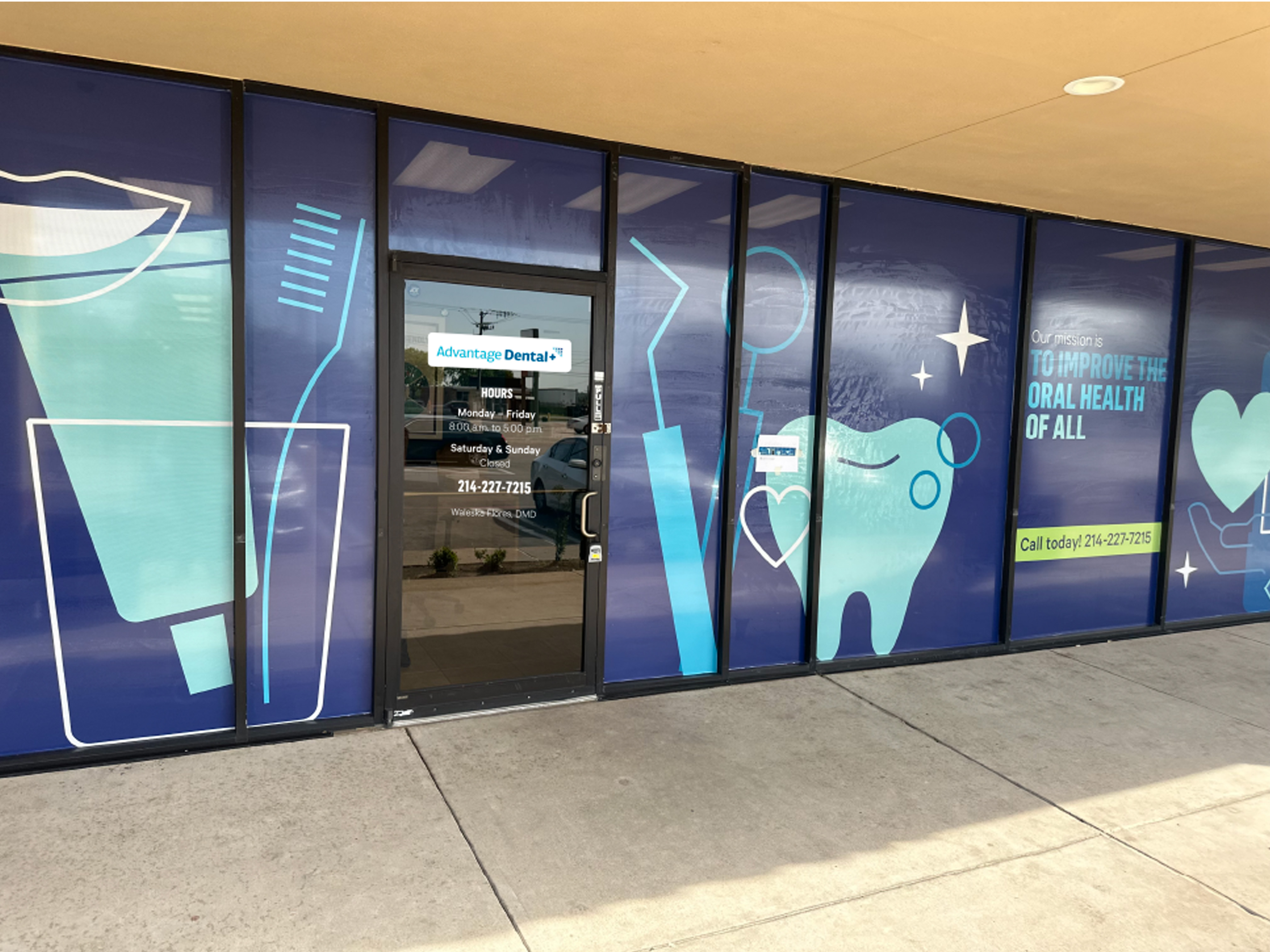 Advantage Dental+ | Dallas Storefront.