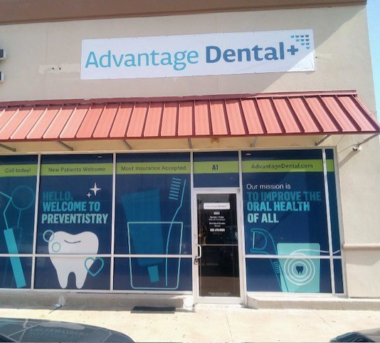 Advantage Dental+ | Houston Storefront.
