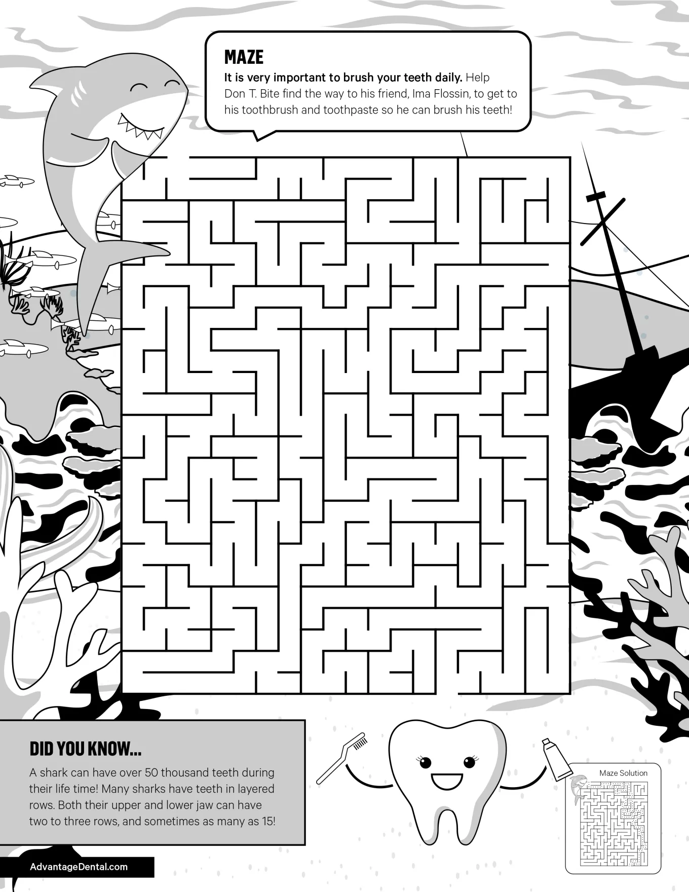 Maze puzzle.