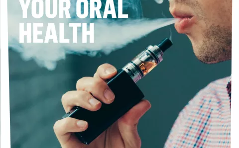 Vaping and your oral health.
