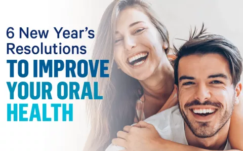 6 new year's resolutions to improve your oral health.